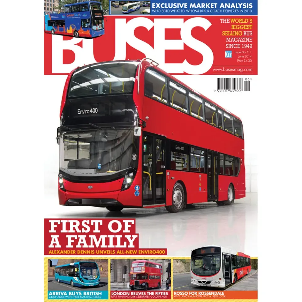 Buses juni 2014 tidning lösnummer engelsk