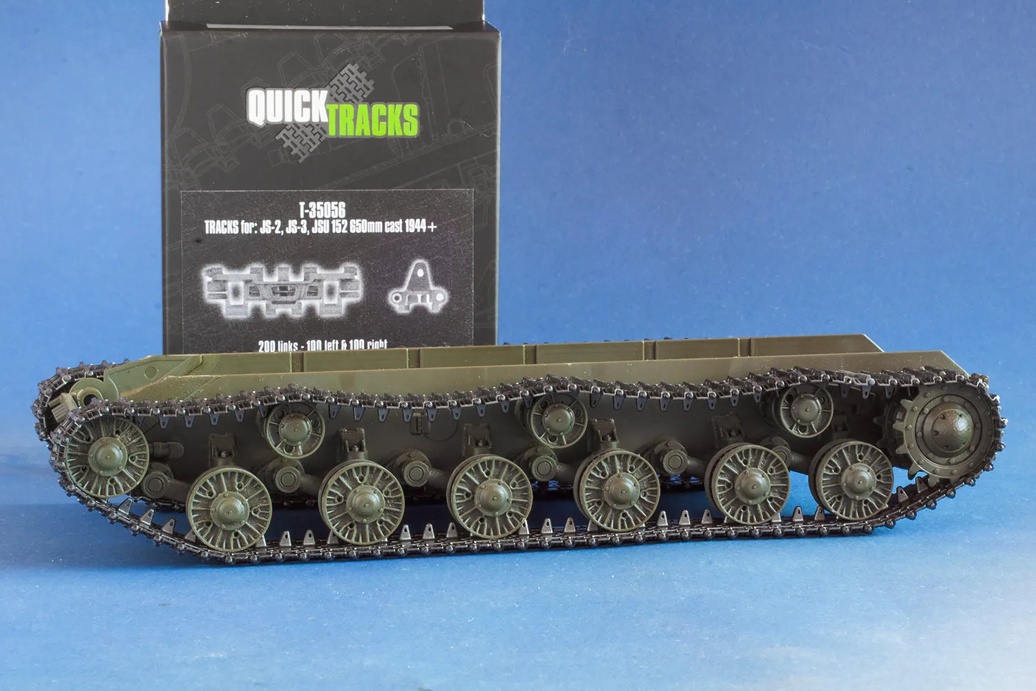 Rossagraph QuickTracks T-35056 larvband JS-2 650mm 1/35
