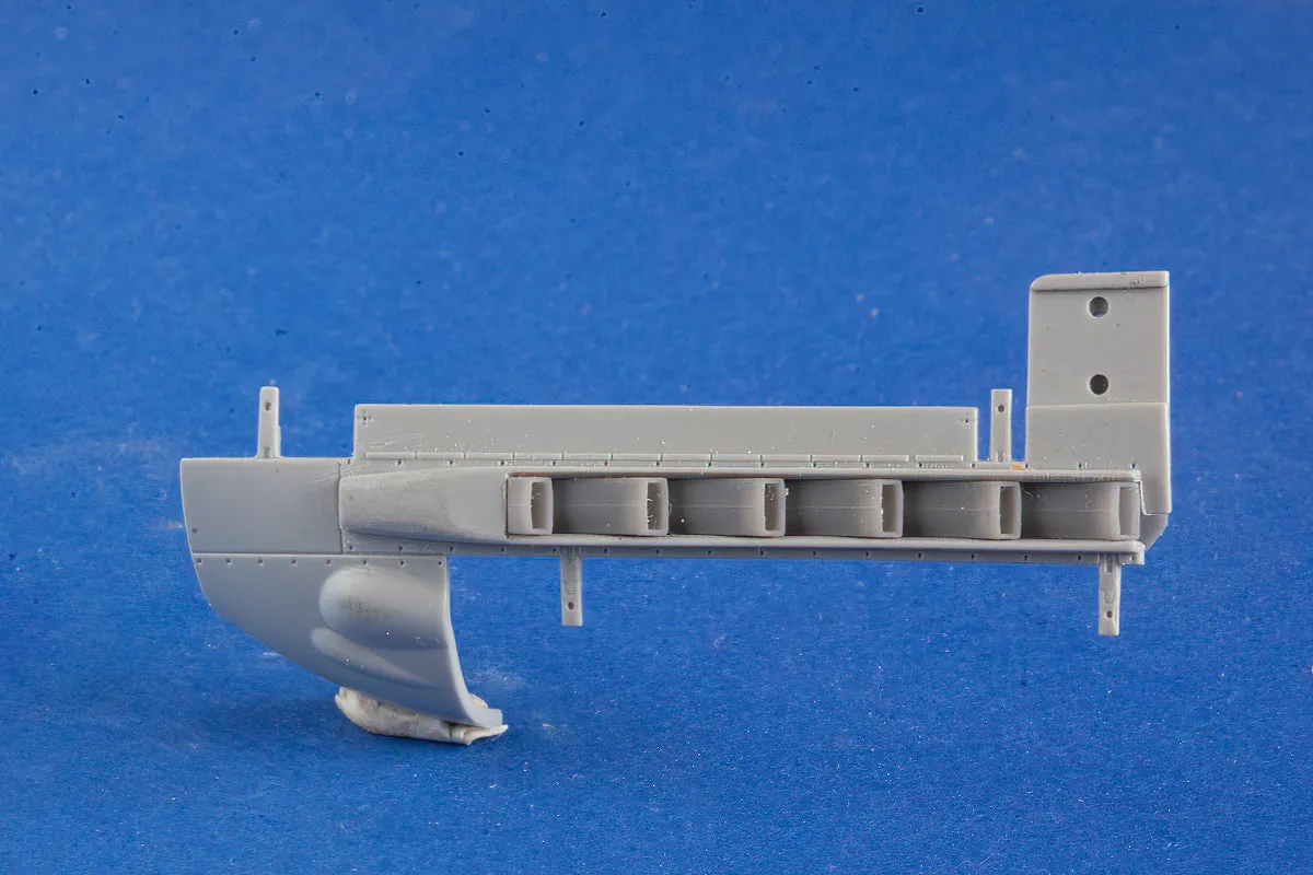 Rossagraph BitsKrieg BK32021 avgasrör Bf-109 E 1:32
