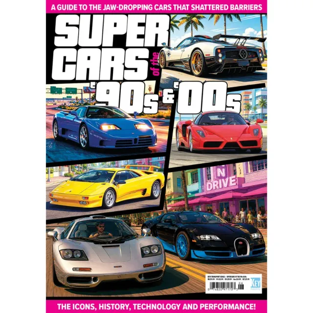 Supercars 90s & 00s tidning lösnummer sportbilar