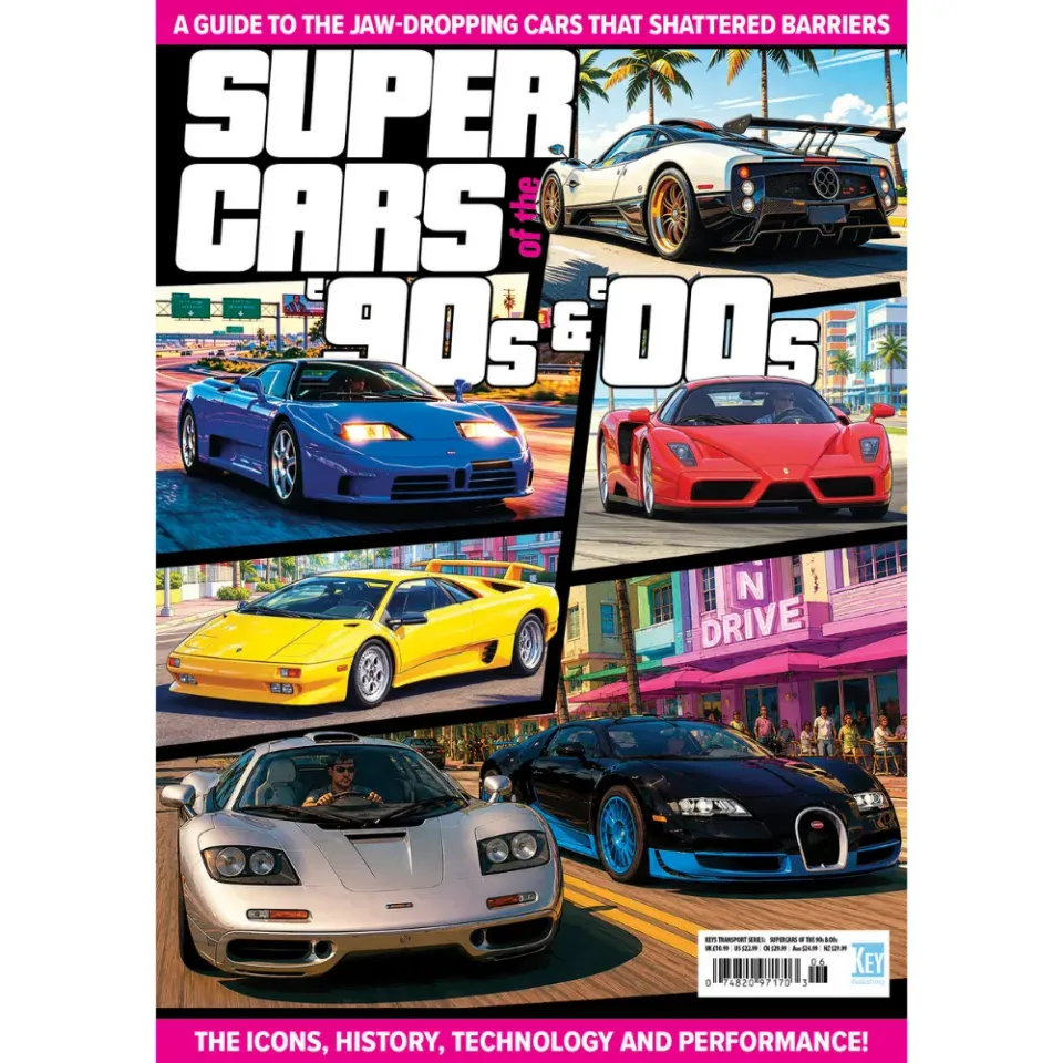 Supercars 90s & 00s tidning lösnummer sportbilar
