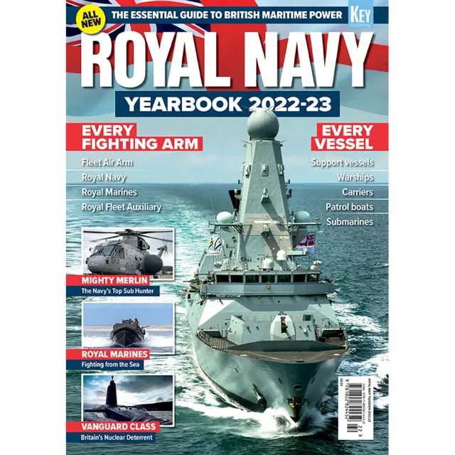 Royal Navy Yearbook 2022-2023 årsbok brittiska flottan