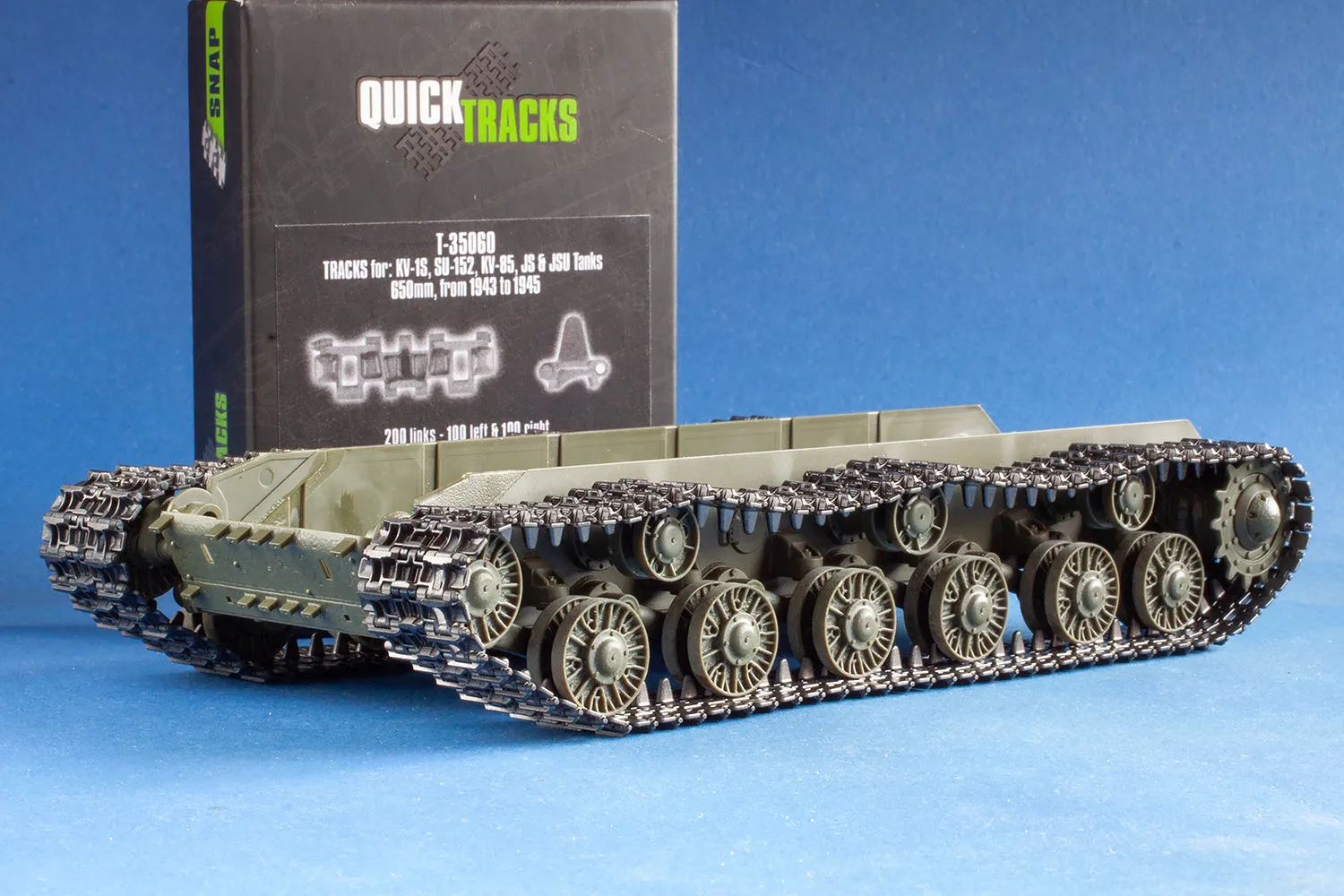 Rossagraph QuickTracks T-35060 band 1/35 KV JS 650 mm