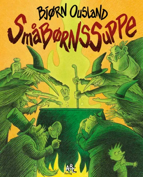 ABC Forlag Småbørnssuppe barnbok tryckt utgåva