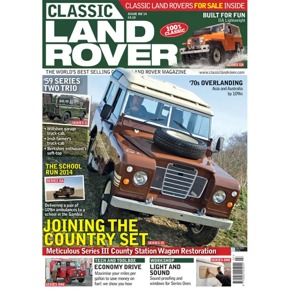 Classic Land Rover juli 2014 tidning Series III
