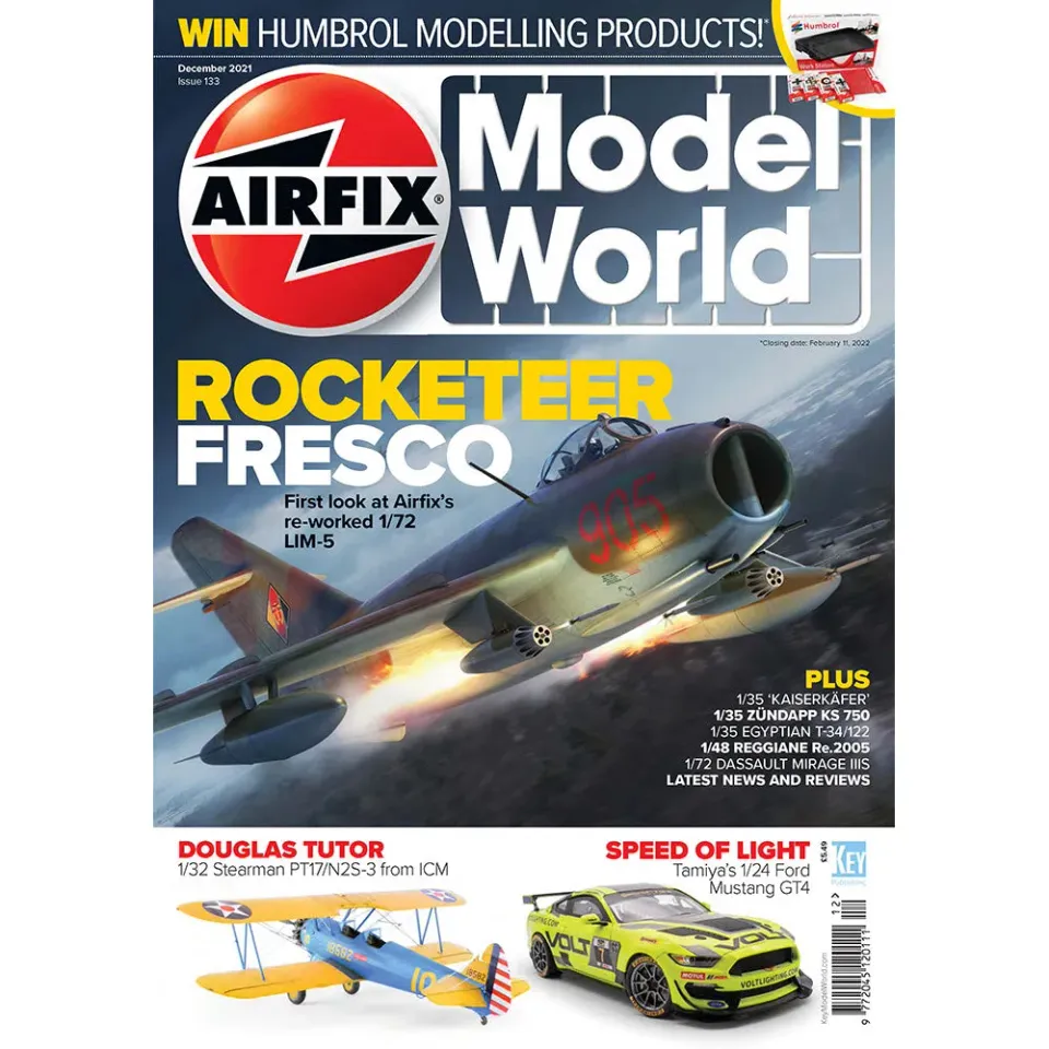 Airfix Model World december 2021 tidning modellbygge