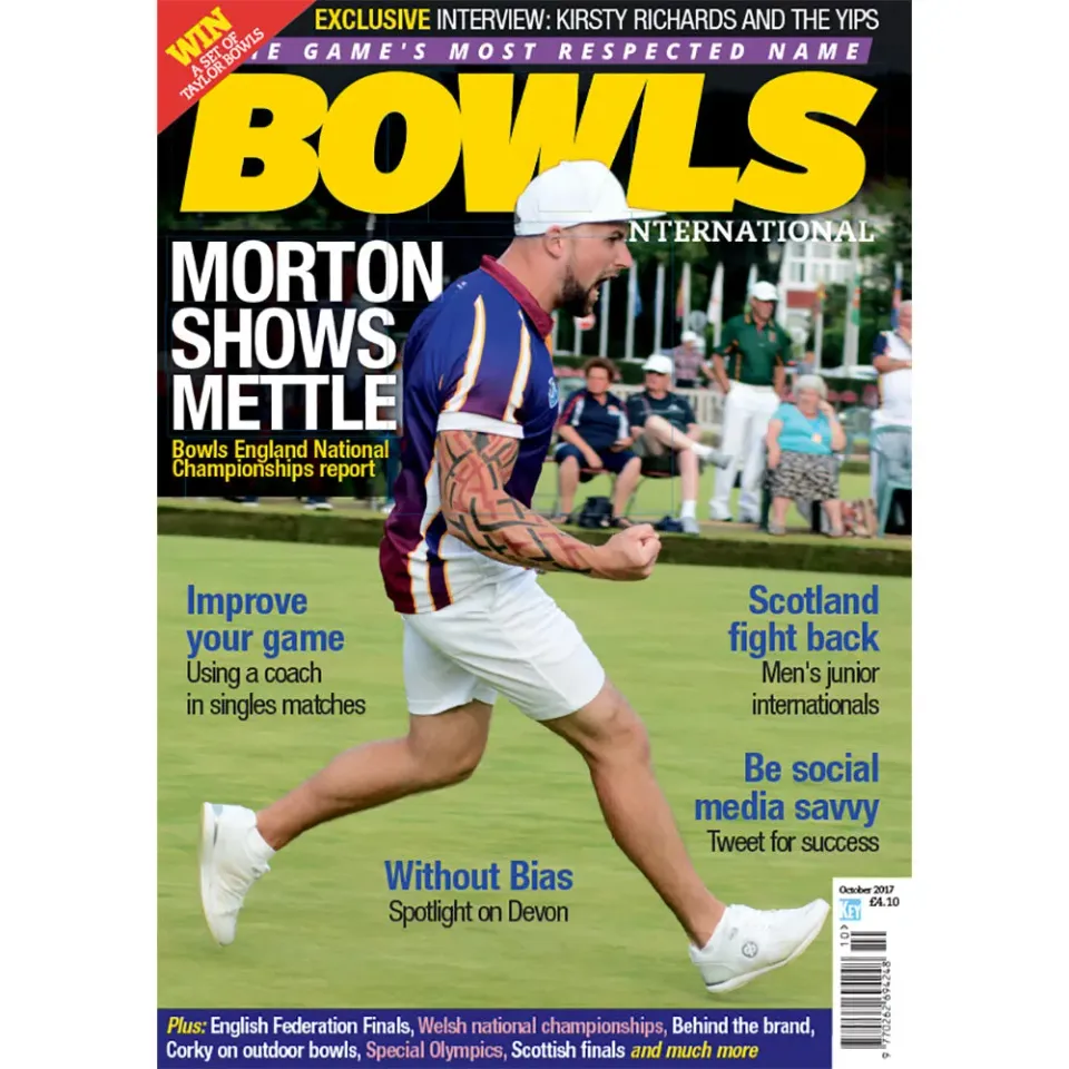 Bowls International oktober 2017 tidning läsexemplar