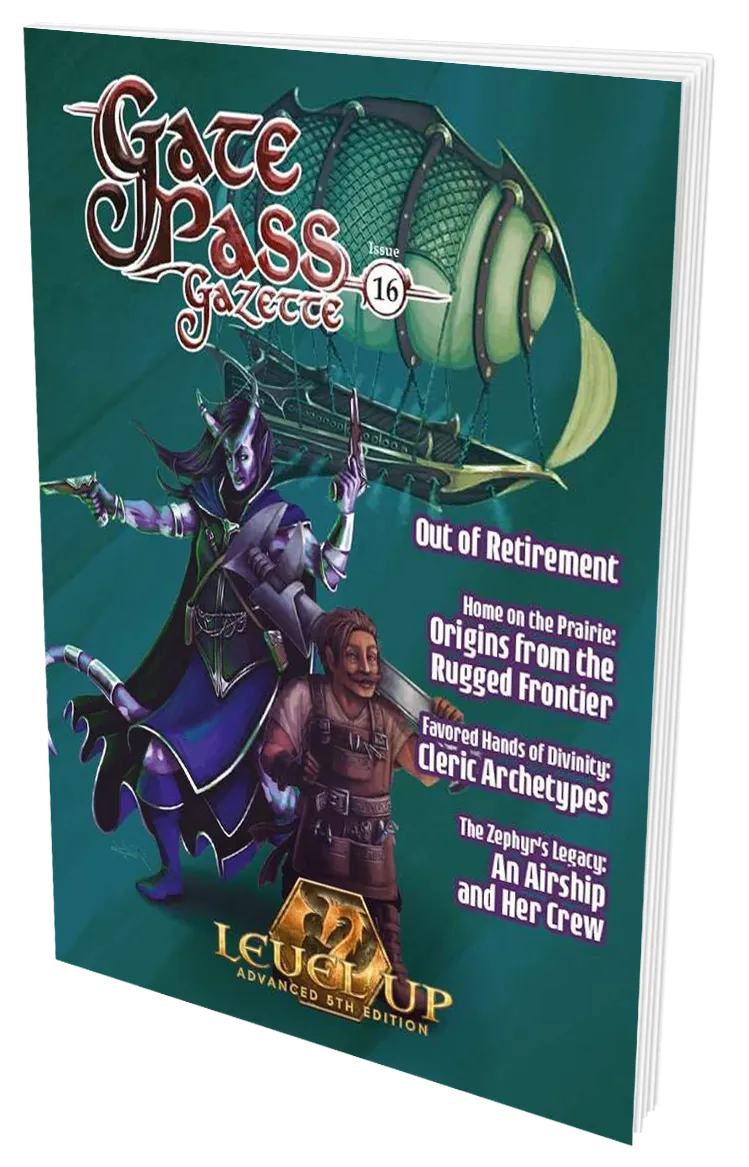 EN Publishing Gate Pass Gazette 16 A5E rollspel PDF