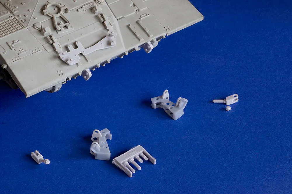 Rossagraph QW/DEP-35001 murbräcka byggsats Merkava 1:35 resin