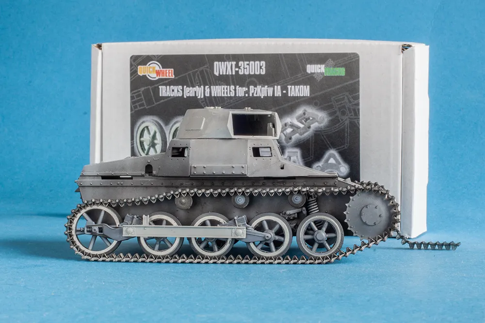 Rossagraph QuickWheel QWXT-35003 band- och hjulset 1/35 Pz I A