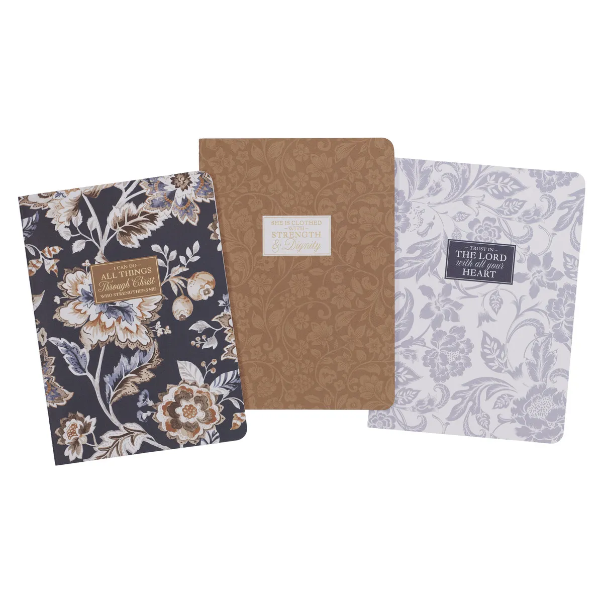 Sharon I Can Do All Things 3-pack anteckningsböcker linjerade