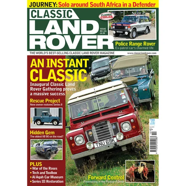 Why we love Taylor Swi Classic Land Rover October 2021 tidning