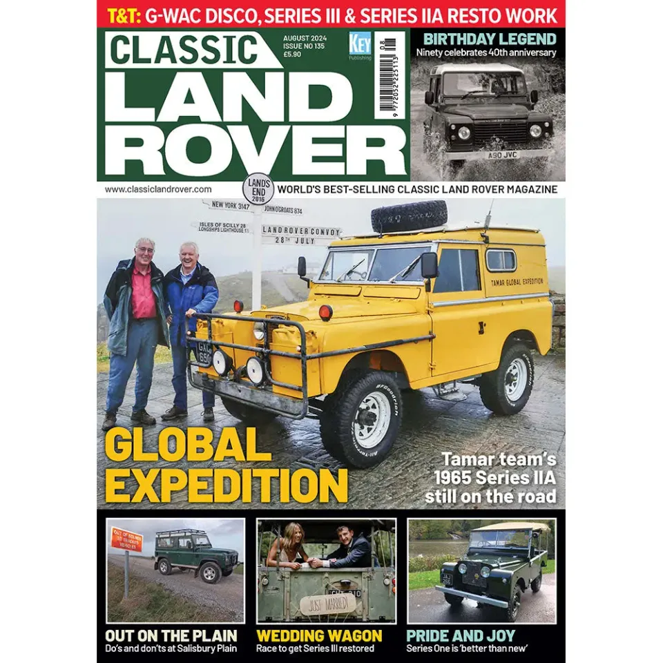 Classic Land Rover augusti 2024 tidning lösnummer