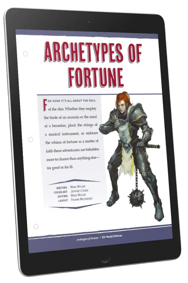 EN Publishing Archetypes of Fortune underklasser PDF