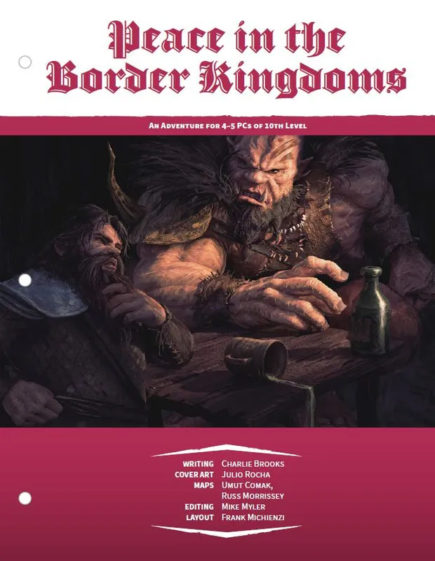 EN Publishing Peace Border Kingdoms äventyr pdf nivå 10