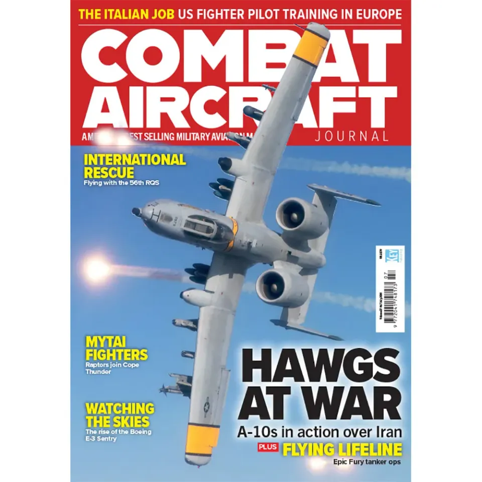 Combat Aircraft Journal July 2026 tidning stridsflyg