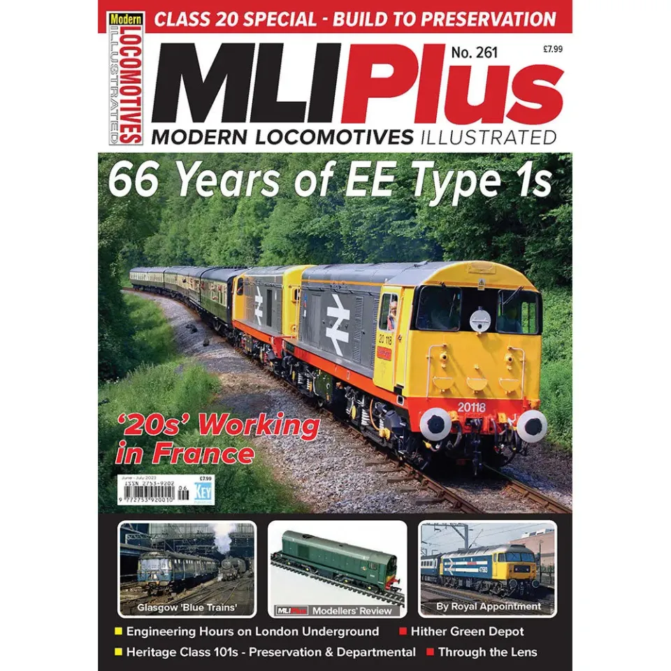 MLI Plus June 2023 tidning nr 261 tåg