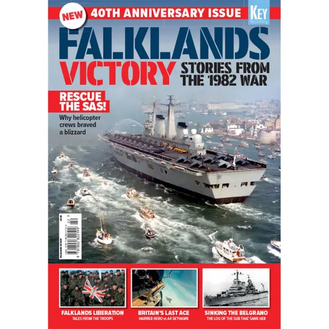 Britain at War Falklands Victory bokazine 116 sidor