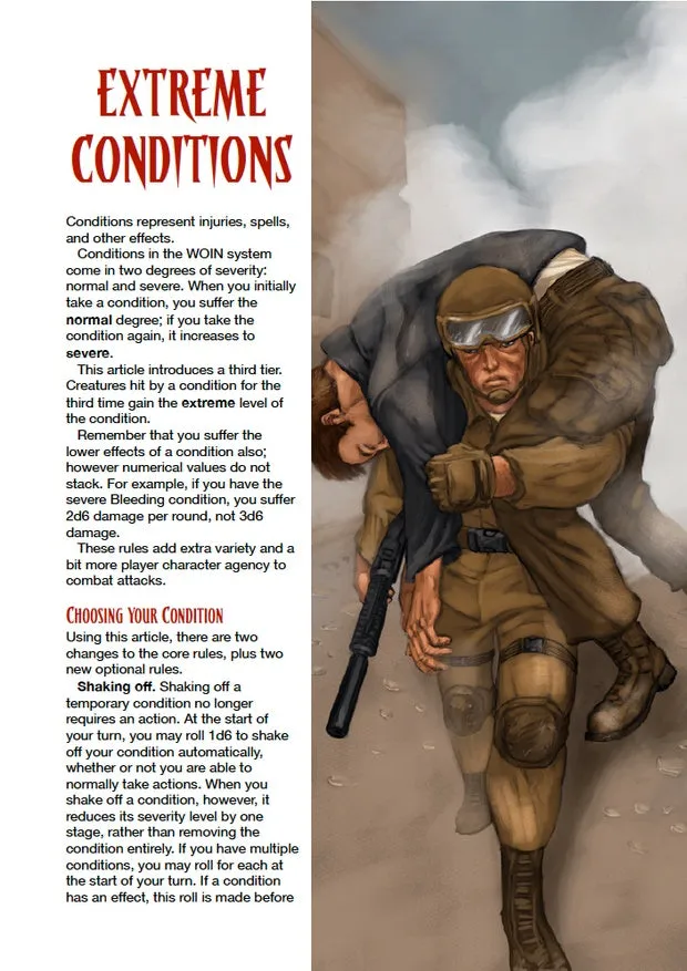 EN Publishing Extreme Conditions WOIN regler PDF kritisk