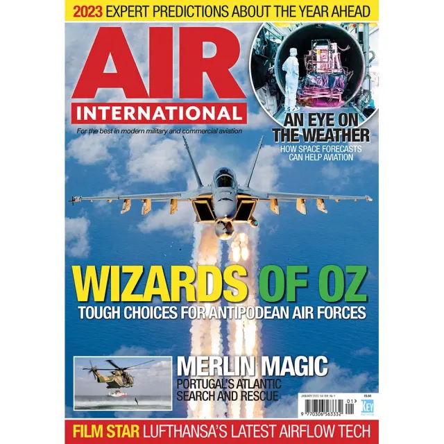 AIR International januari 2023 tidning flyg