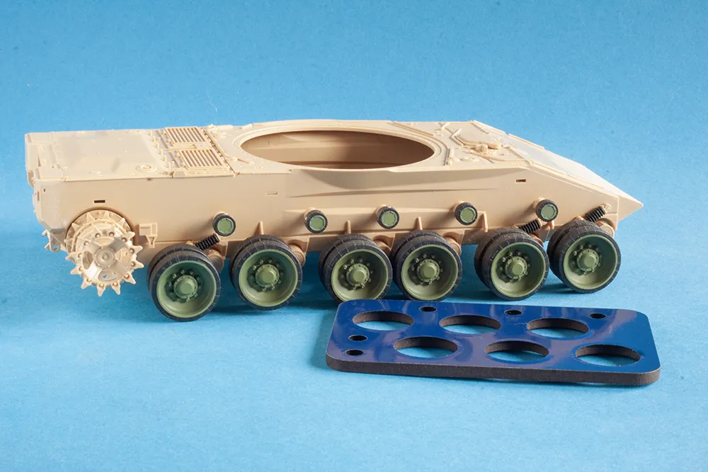 Rossagraph QuickWheel QW-284 målningsmask 1:35 T-80