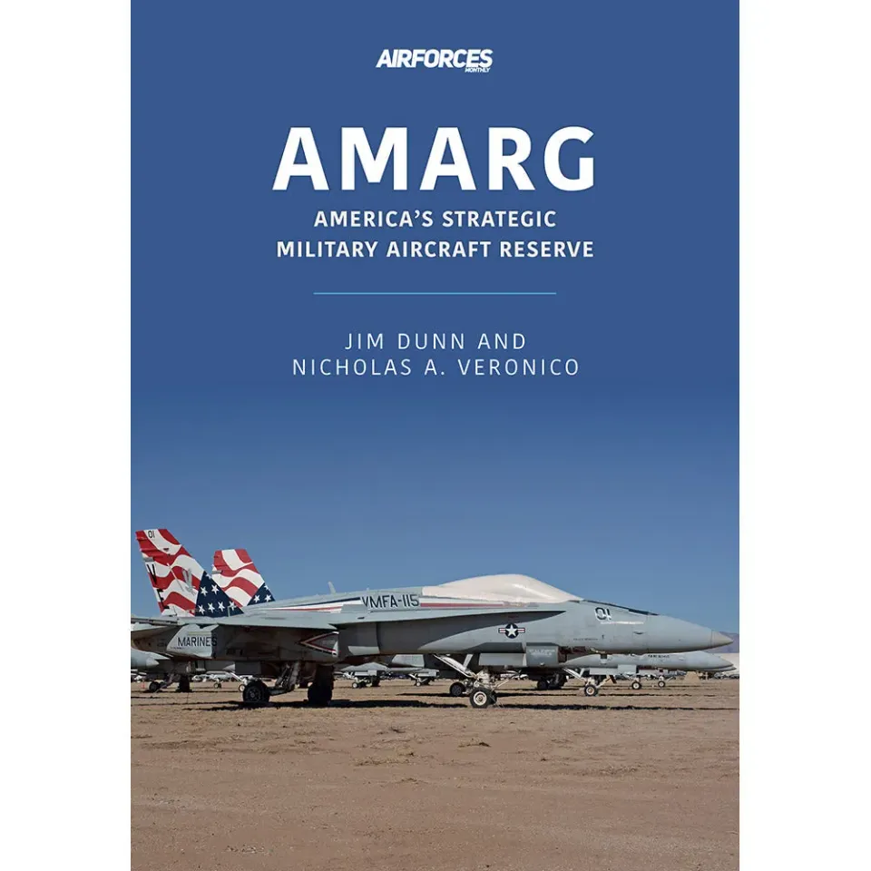 Aviation Archive AMARG tryckt bok flygplanskyrkogård