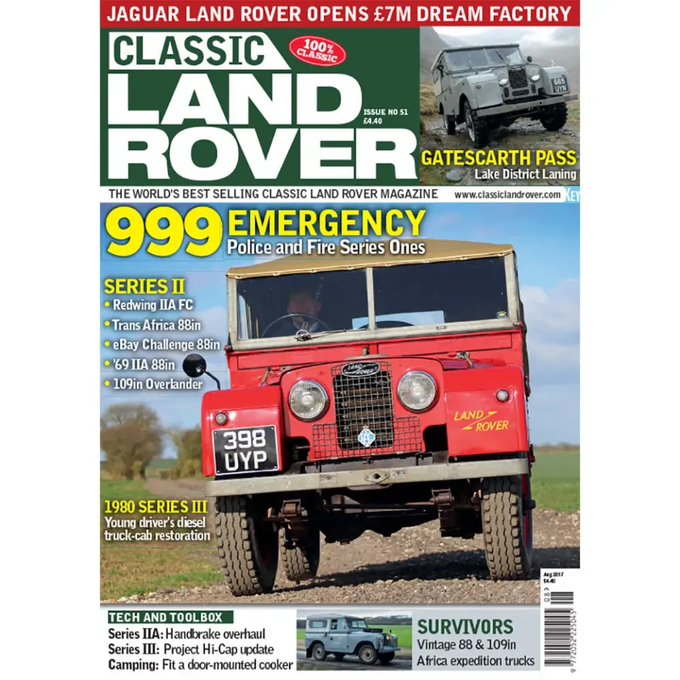 Classic Land Rover augusti 2017 tidning Series II-III