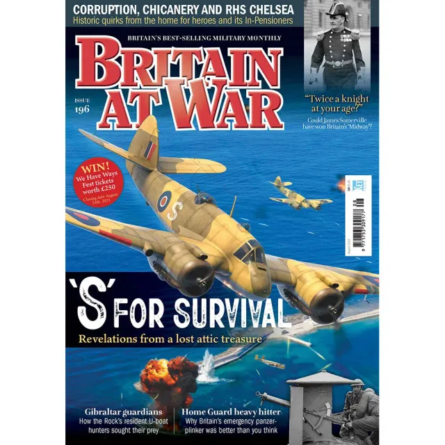 Britain at War August 2023 tidning militärhistoria