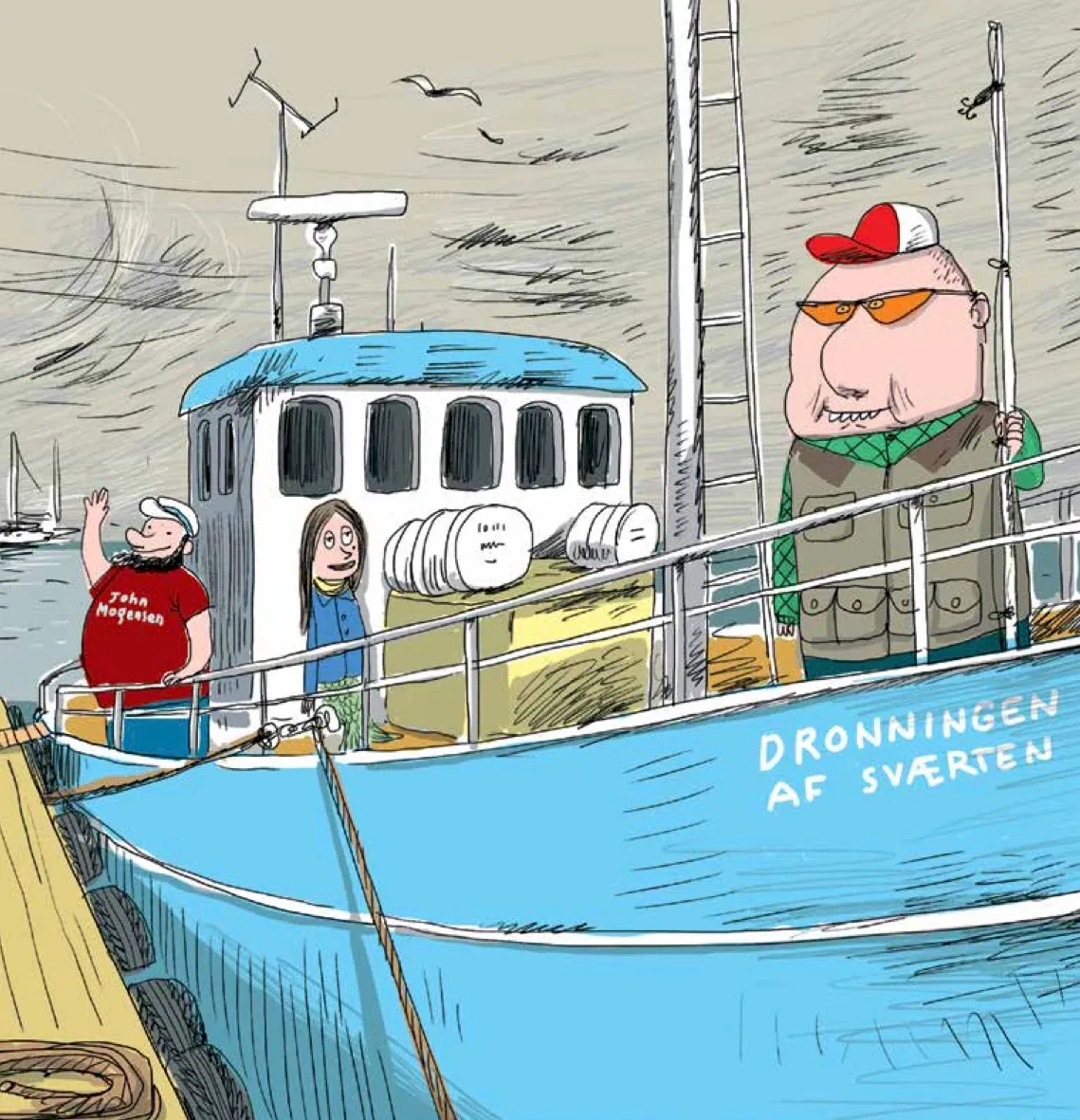 ABC Forlag Poul og far på fisketur tryckt bok