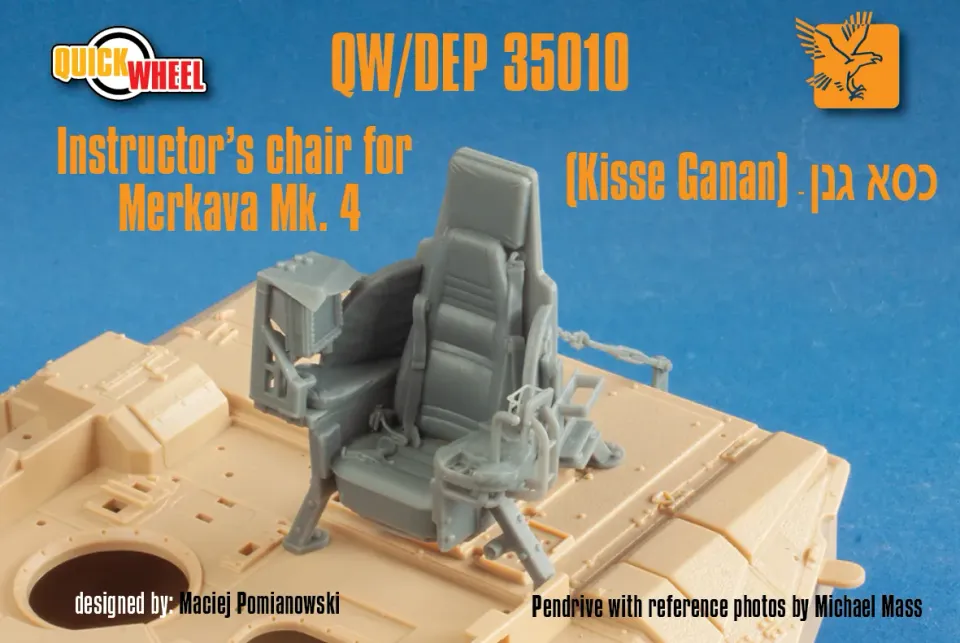 Rossagraph QW/DEP-35010 stol Merkava Mk.4 Kisse Ganan