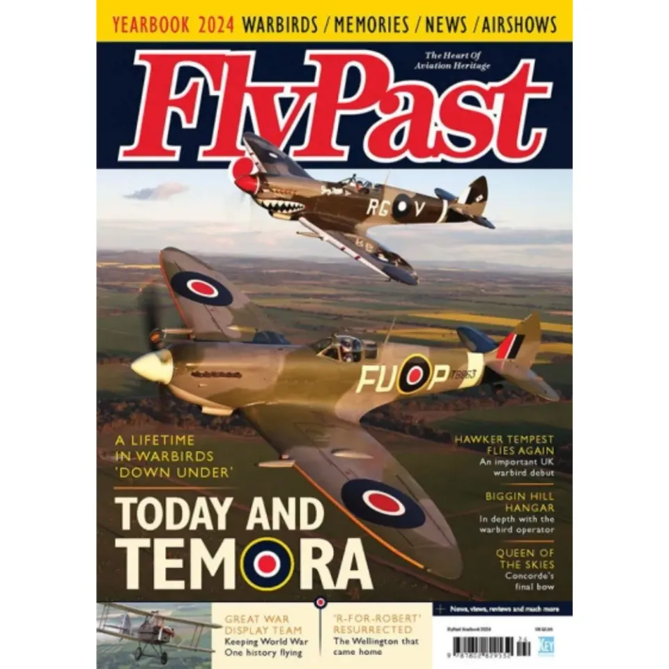 FlyPast Yearbook 2024 tidning 116 sidor historiskt flyg