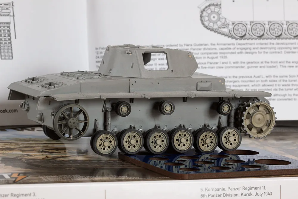Rossagraph QuickWheel QW-256 målningsmask Pz.Kpfw III 1:35