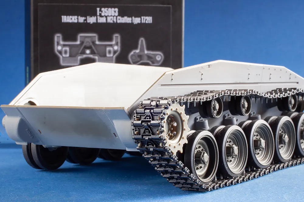 ROSSAGRAPH QuickTracks T-35063 bandlänkar 1/35 M24 Chaffee