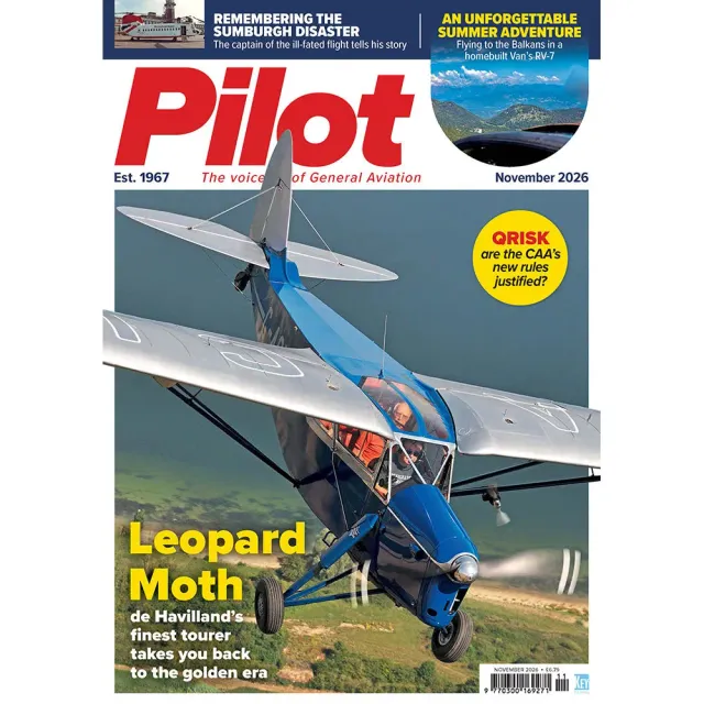 Pilot Magazine november 2026 tidning flyg 1 nummer