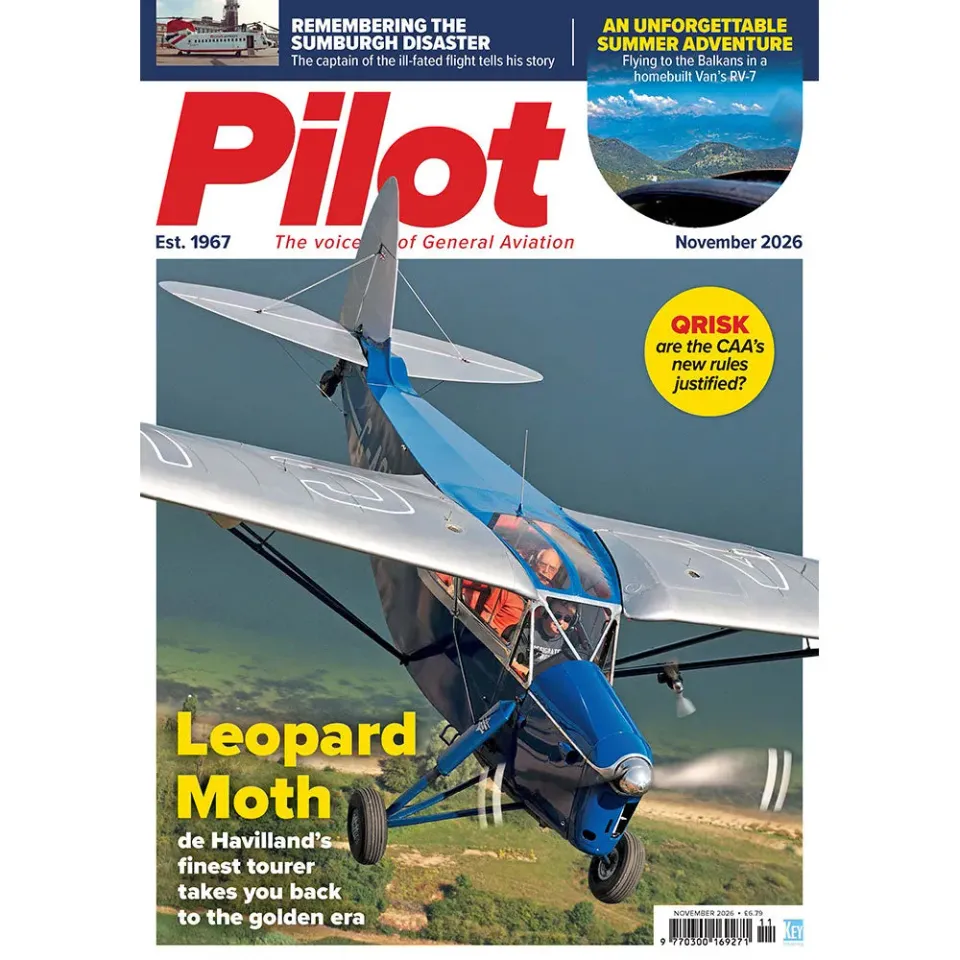 Pilot Magazine november 2026 tidning flyg 1 nummer