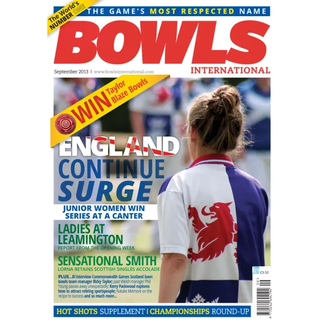 Bowls International september 2013 tidning lösnummer lawn bowls