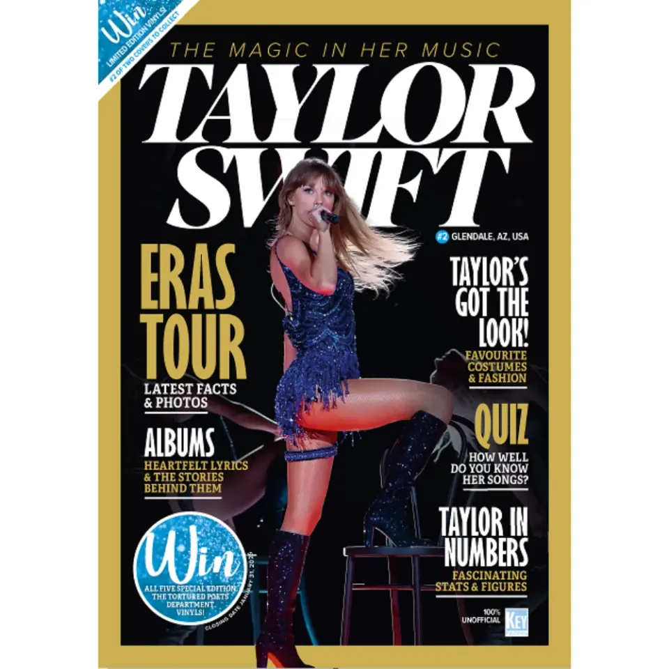 Taylor Swift The Magic in her Music tidning 116 sidor