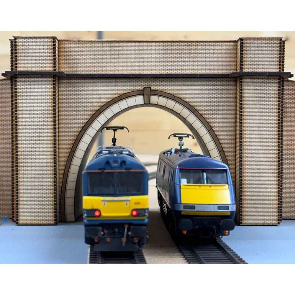 GNR Tunnel Portal byggsats OO gauge laser-cut kit