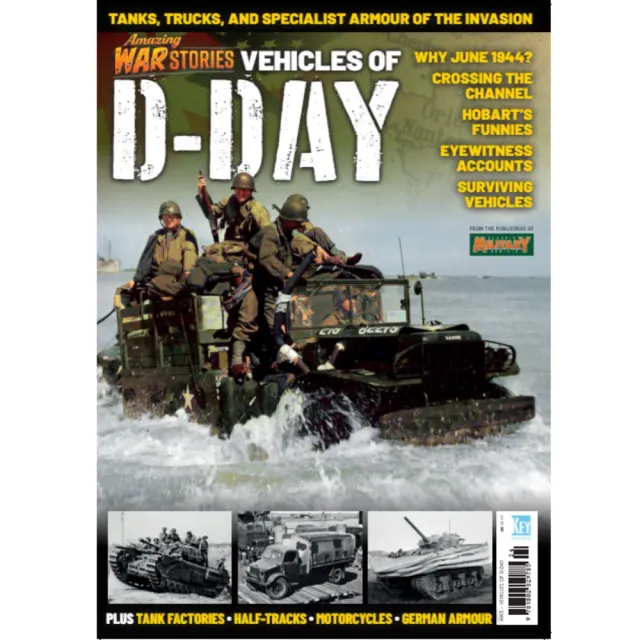 Amazing War Stories Vehicles of D-Day bok D-Day-fordon