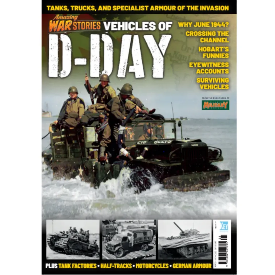 Amazing War Stories Vehicles of D-Day bok D-Day-fordon