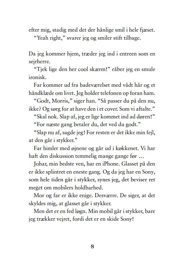 ABC Forlag Morris Mohlin på iskold mission bok tryckt
