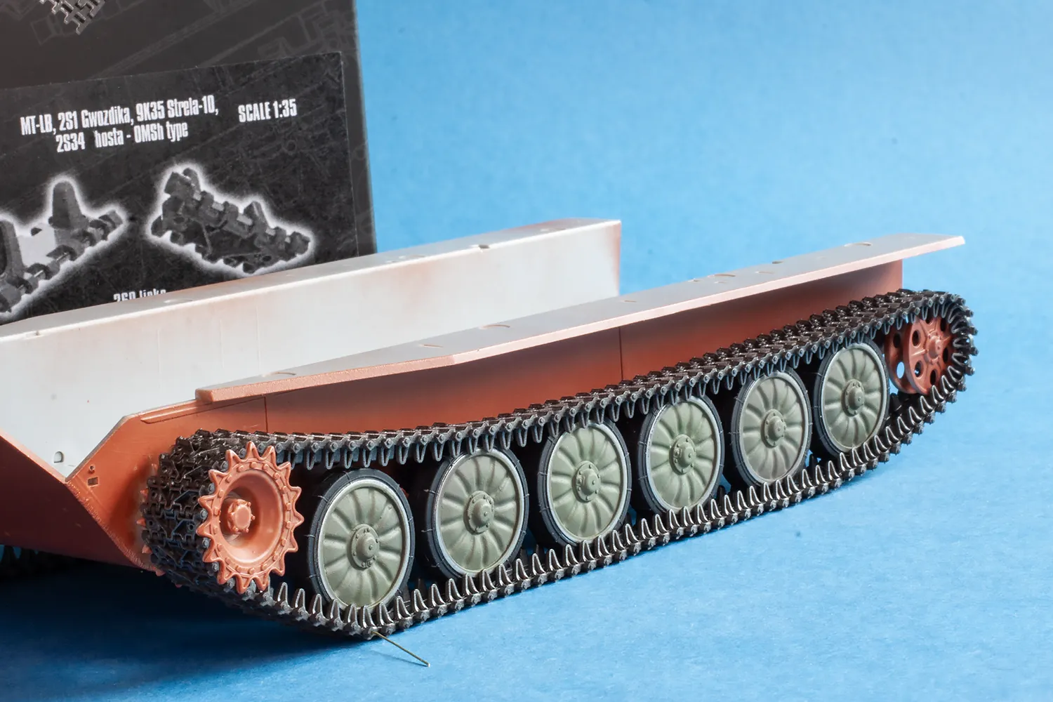 Rossagraph QuickTracks T-35123 bandlarver MT-LB 1:35 resin