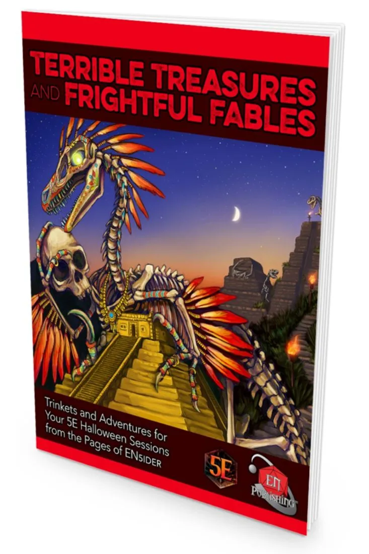 EN Publishing Terrible Treasures bok PDF D&D 5e skräck