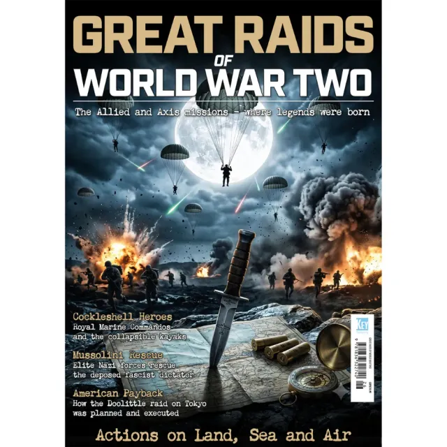 Great Raids of World War Two bookazine andra världskriget