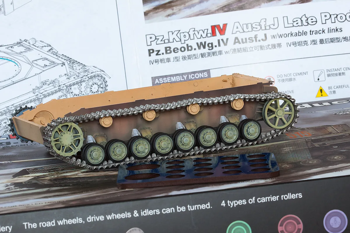 ROSSAGRAPH QuickWheel QW-254 målmask 1/35 Pz.Kpfw. IV