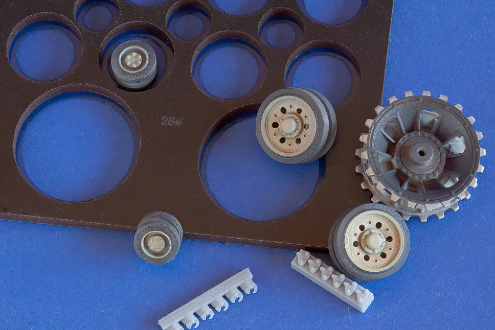 Rossagraph QuickWheel QW-264 målarmask 1:35 Pz.III J