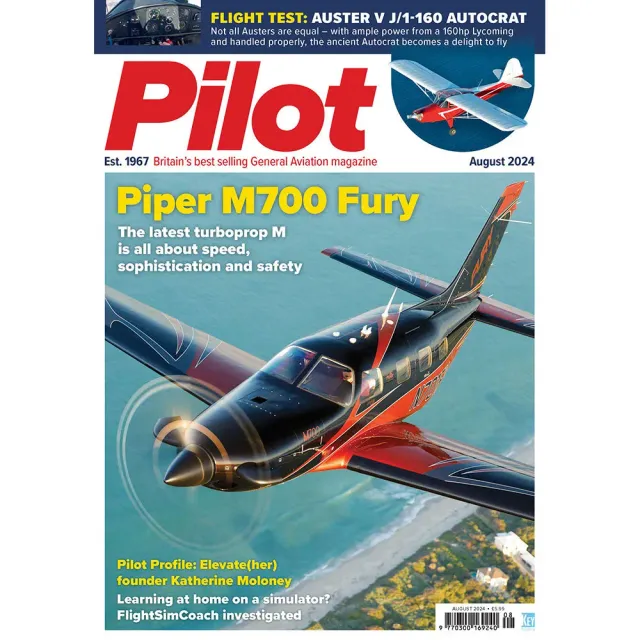 Pilot augusti 2024 tidning – Piper M700