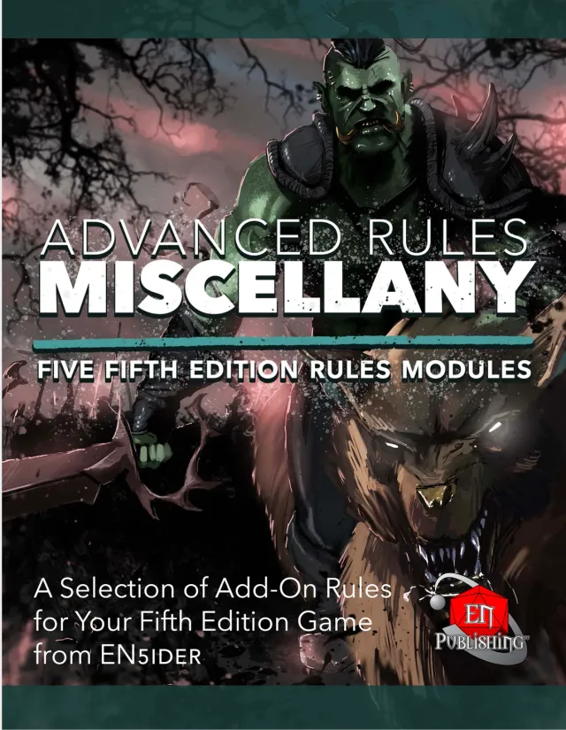 EN Publishing Advanced Rules Miscellany rollspelshäfte softcover 23 sidor
