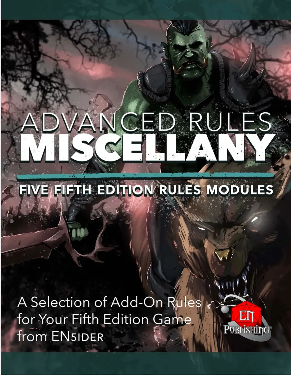 EN Publishing Advanced Rules Miscellany rollspelshäfte softcover 23 sidor