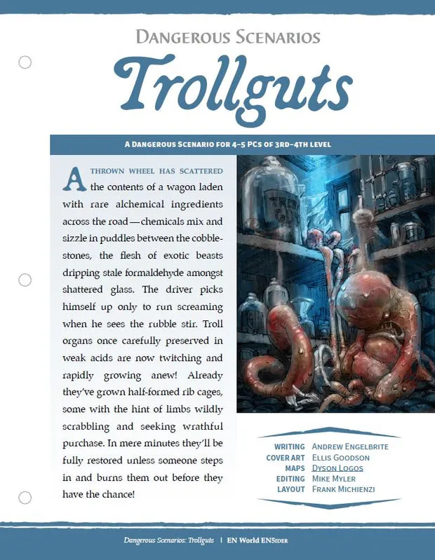 EN Publishing Dangerous Scenarios Trollguts äventyr PDF